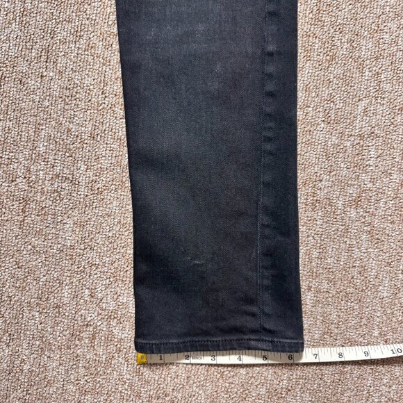 John Elliott Slim Fit Stretch Denim Jeans Faded Black Carbon Mens 34-36 $605 RRP - Picture 9 of 15